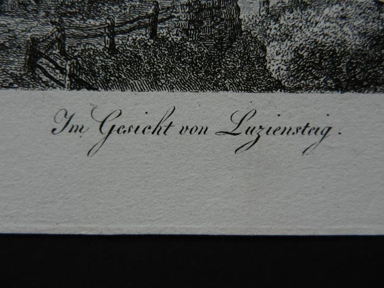 Stiche: St.Luzisteig im Gesicht – Gebraucht aus Risch von Rischli15 2