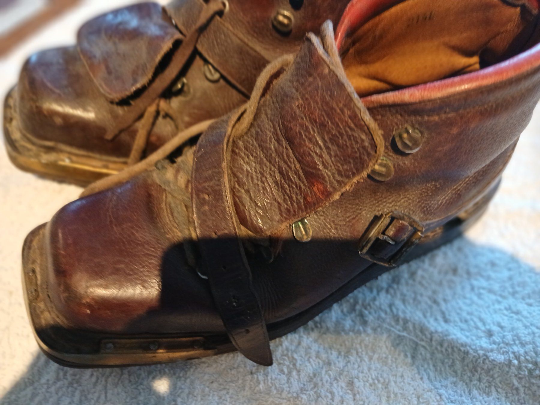 Scarpe da uomo: Lederwanderschuhe Belle Epoque Steampunk Larp – Usato da Eschenbach LU venduto da pat_d6ql 5