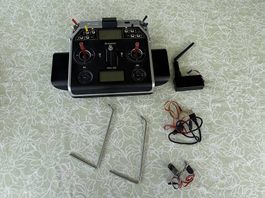 Graupner Hott MC-28 Pultsender mit Senderkoffer und Zubehör