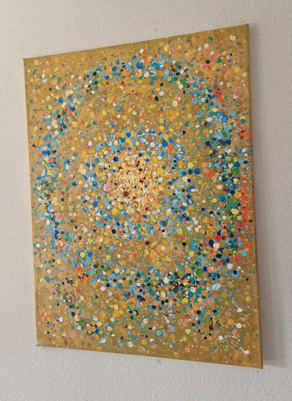 Tableaux: Goldener Ruhepol – Neuf avec emballage d'origine à Heimberg par CBalmerArt 3