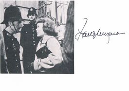 Jane Wyman 1917-2007 Autogramm signiert Karte 10x15cm
