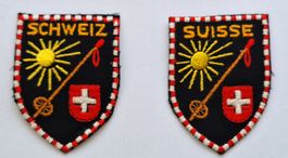 Lot4 Schweiz Suisse Stoff Wappen Badge St.Gallen Stickerei