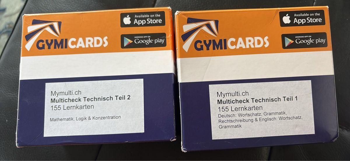 Bücher: Multicheck Technisch Gymicards – Gebraucht aus Ebmatingen von Ppavlovitch 1