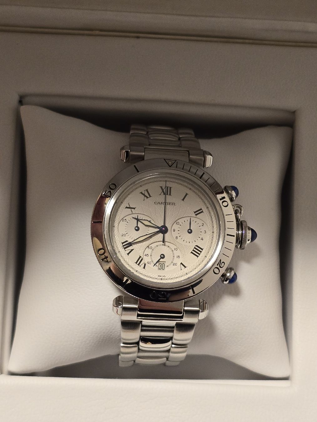 Cartier Orologi: Cartie Pasha Chrono  – Usato da Kreuzlingen venduto da AudiB9 4