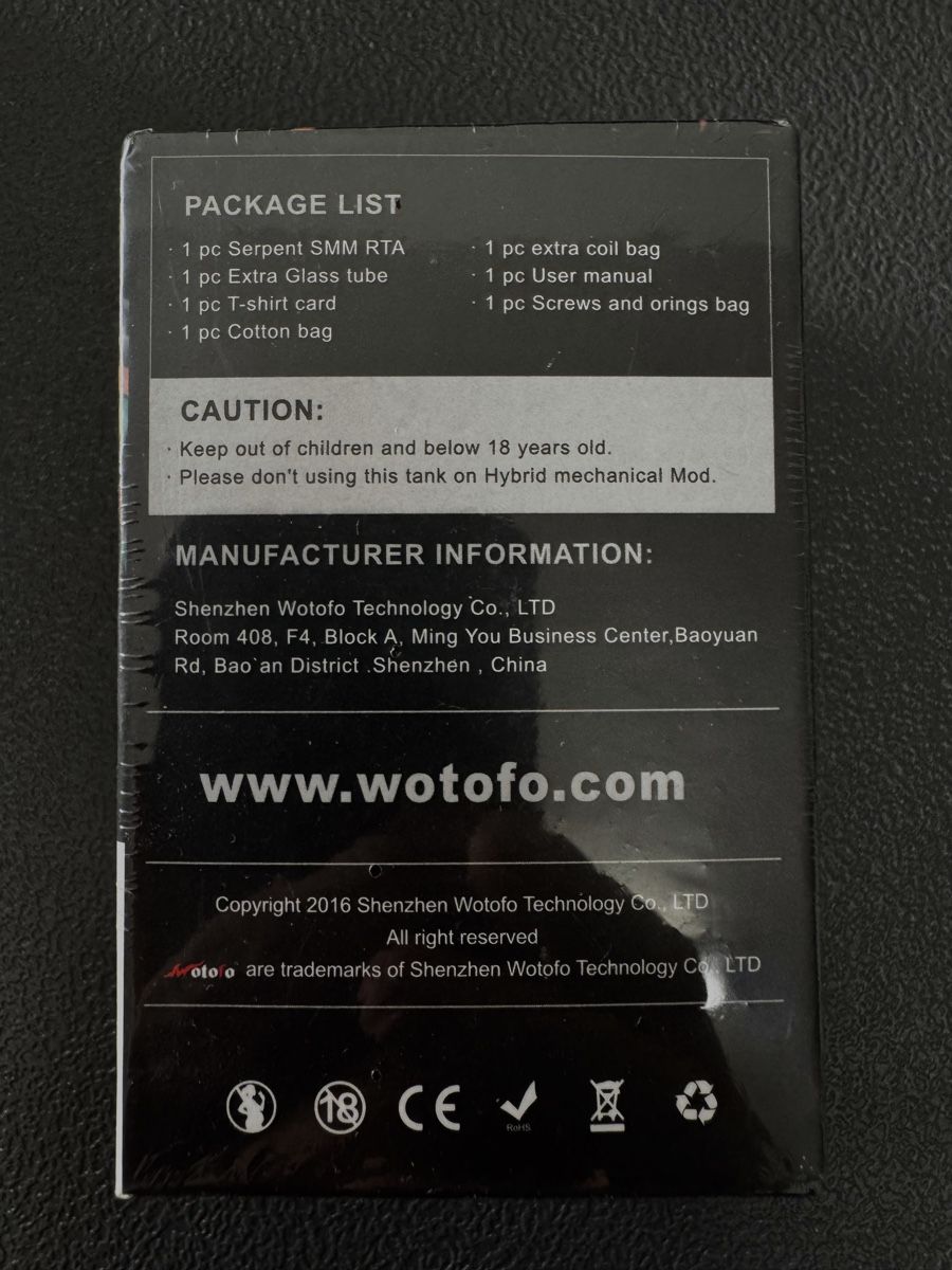 Altri Prodotti per fumatori: Serpent SMM RTA Verdampferkopf NEU – Nuovo e nell'imballaggio originale da Basel venduto da BeSerious 1