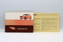 Fiat 127 Betriebsanleitung und Wartungsplan 1974
