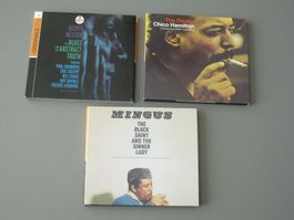 3 x CDs: Chico Hamilton - Oliver Nelson -  Charles Mingus !