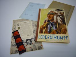 Lederstrumpf Sammelalbum 1938, 300 Bilder und Schuber
