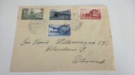 1948 Pro Patria Satzbrief mit Kurortstempel BEX