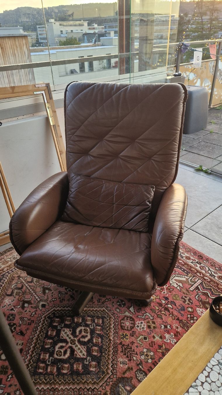 Poltrone: Leder Sessel  – Usato da Winterthur venduto da cle_5ccx 3
