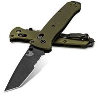 Benchmade Bailout M4 Green Tanto Serrated