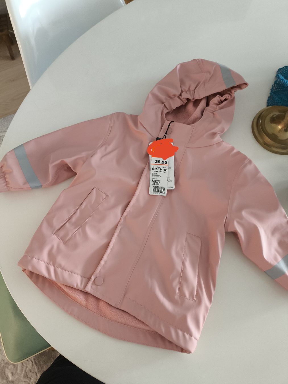Giacche & Cappotti: Regenjacke rosa 74/80 – Nuovo e nell'imballaggio originale da Meinisberg venduto da Destiny1972 1