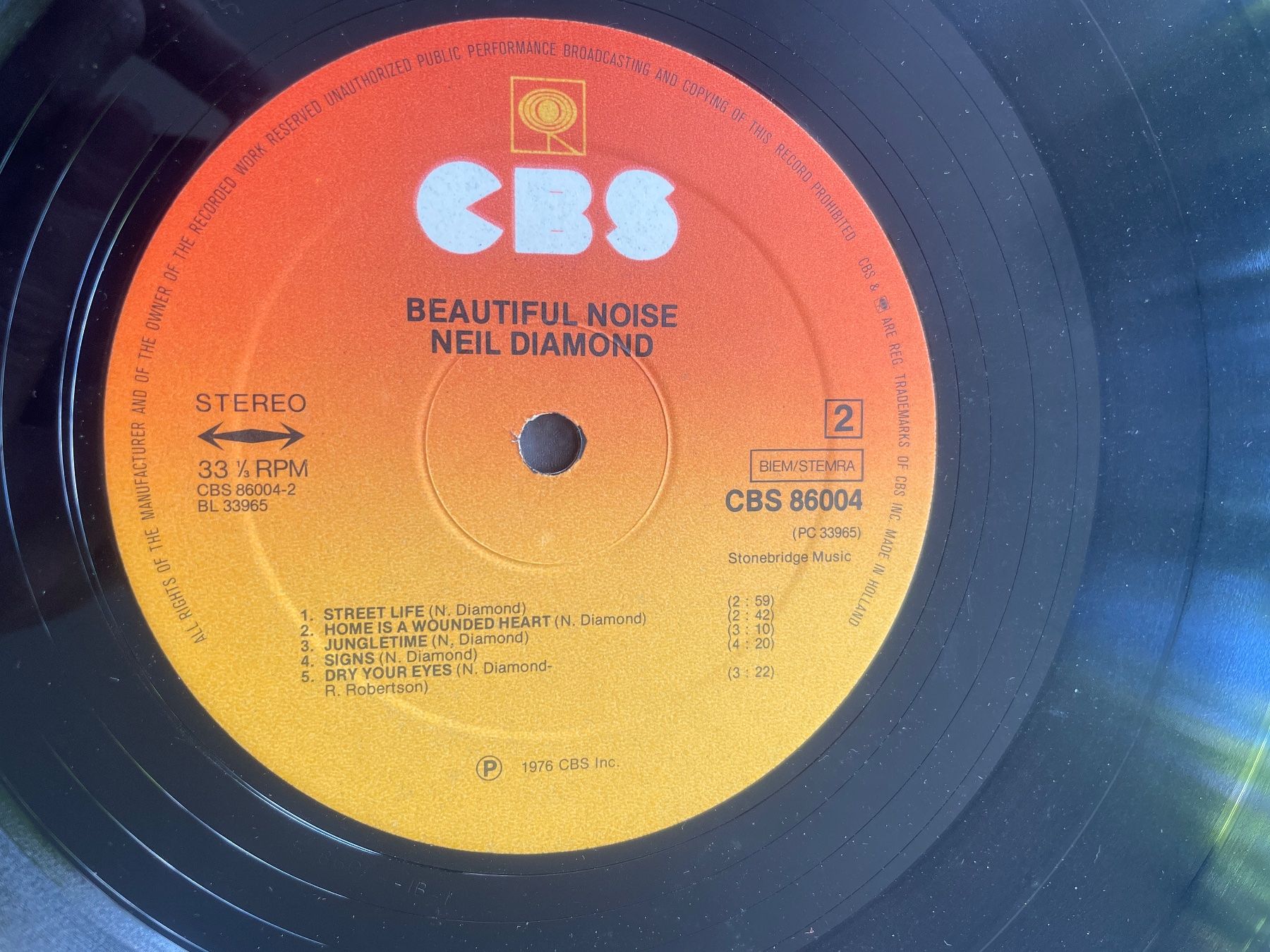 Dischi in vinile: S365 Neil Diamond/Beautiful Noise – Usato da Frutigen venduto da Philippe_jsp 1