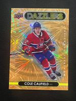 Cole Caufield 2021 Gold Dazzlers Montreal Canadiens