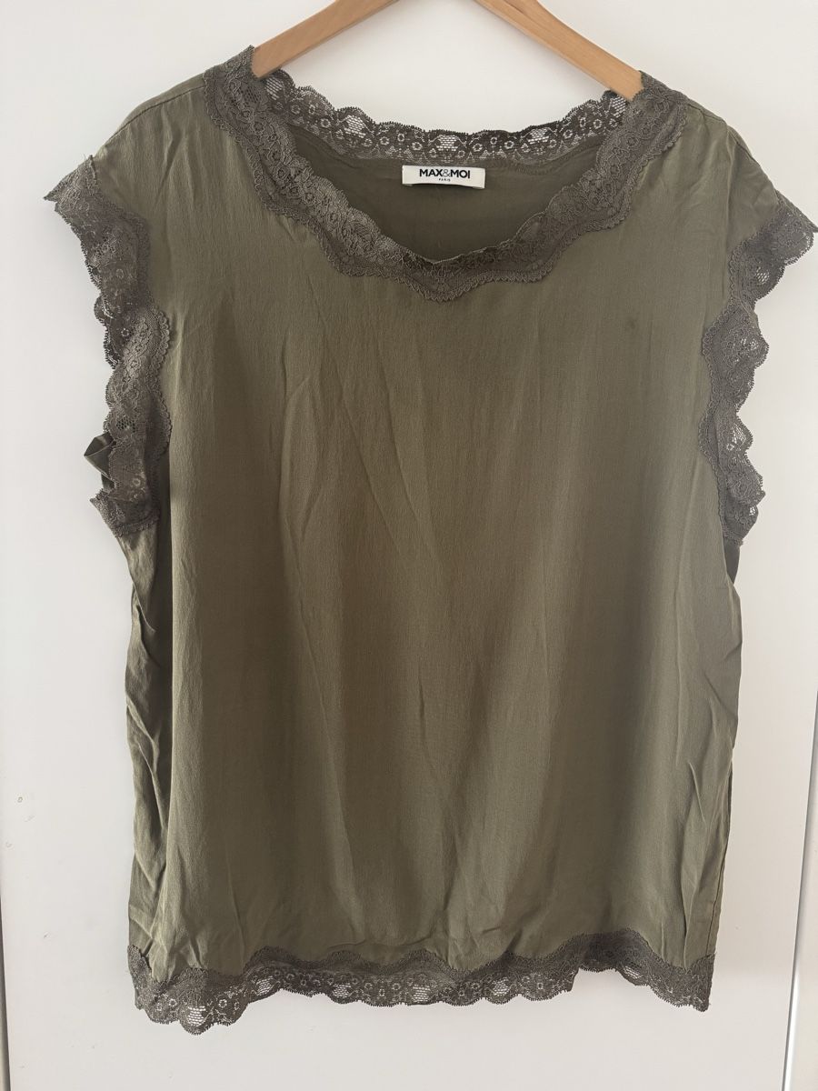 Max & Moi Tops: Seiden Top Spitze Max & Moi Paris – Gebraucht aus Obfelden von cesarina10 8