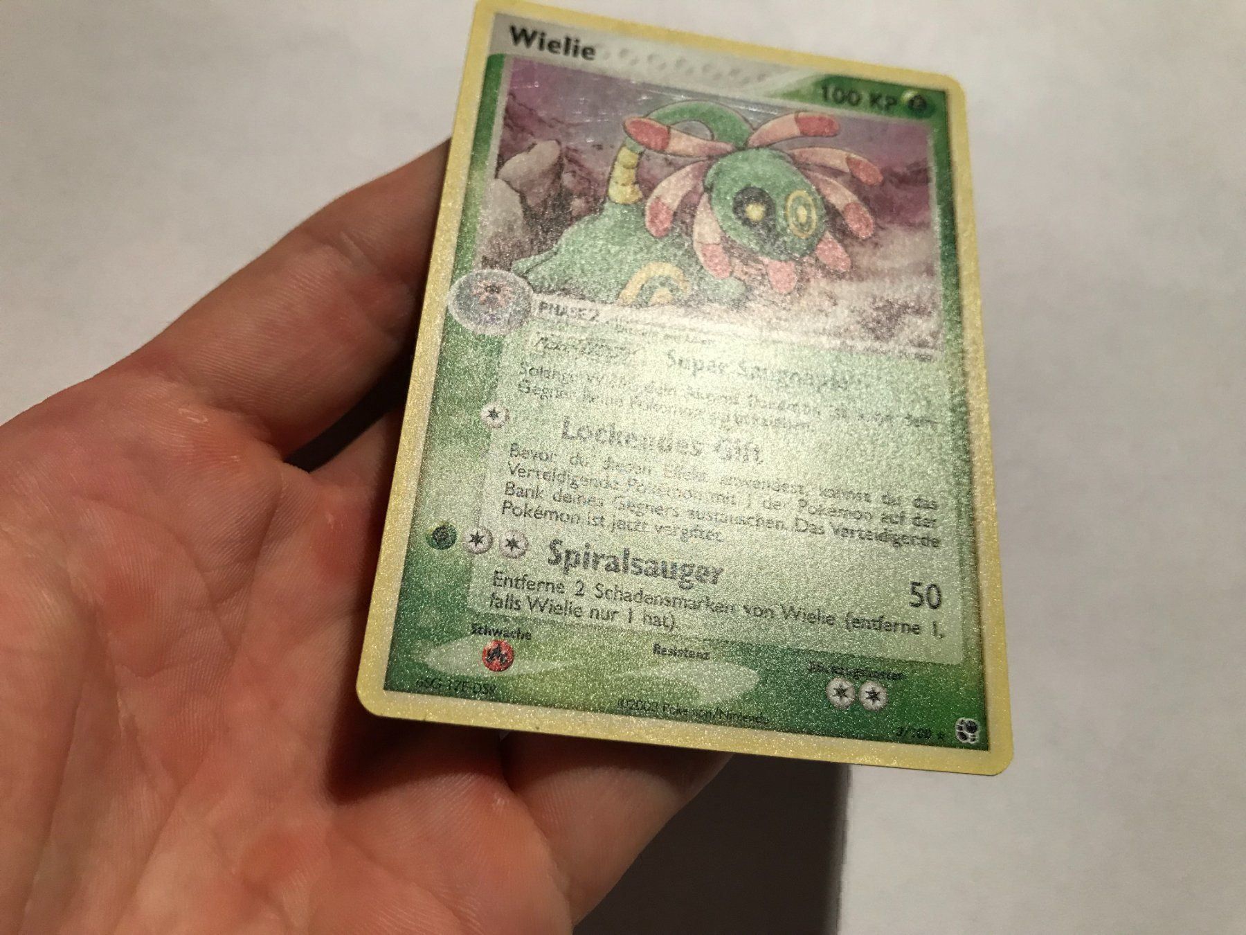 Pokémon Sammelbilder & Trading cards: Wielie holo Ex Sandsturm – Gebraucht aus Hagendorn von Pokecollectorch 4