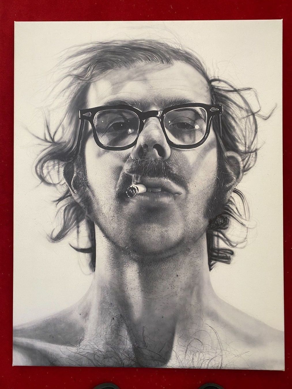 Foto & Immagini: Glen CLOSE Selpstportrait 1970 Leinwand – Nuovo (secondo la descrizione) da Zürich venduto da stock4you 1