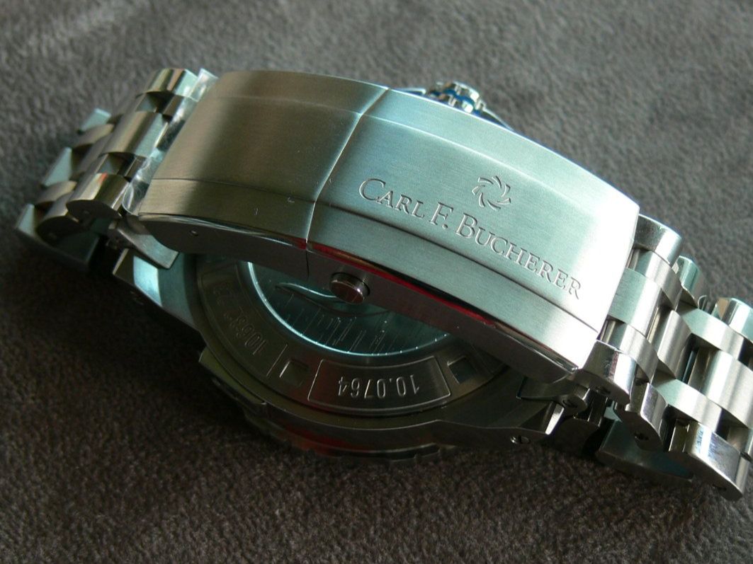 Bucherer Orologi: Carl F. Bucherer ScubaTec Patravi Automatic Diver full set – Usato da Remigen venduto da Kelias 5