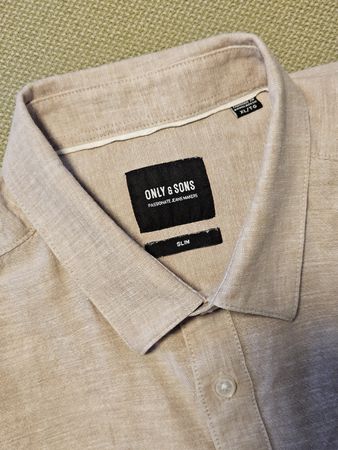 Only & Sons Sommerhemd, Gr. XL, Slim Fit