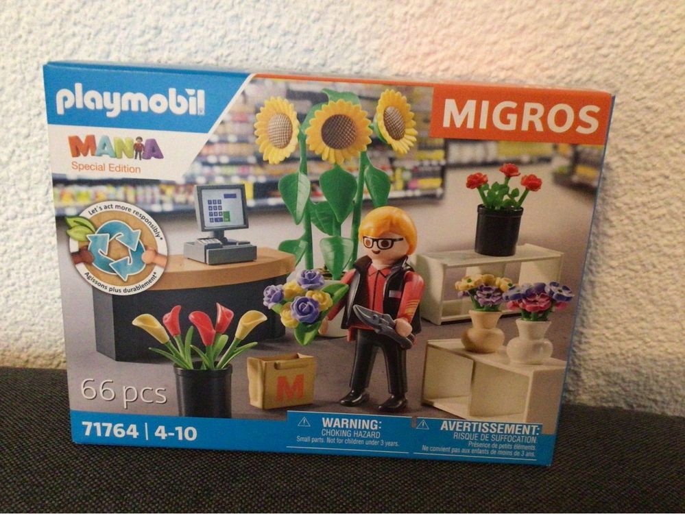 Playmobil 71764 Fleuriste Migros Edition Spéciale Neuf (D'occasion) à