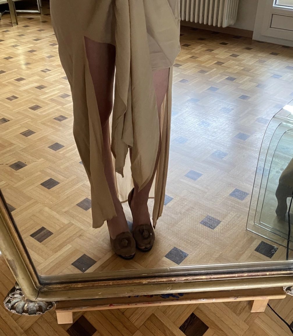 Chanel Scarpe da donna: Chanel cork open toe heels (38C) – Usato da Rüschlikon venduto da Tey_sl 1