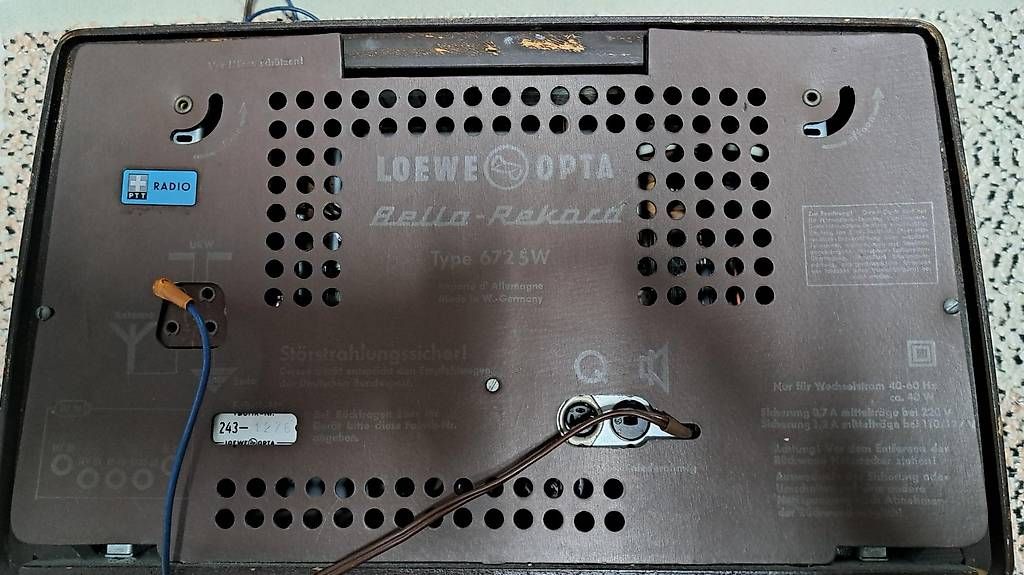 Radio: Röhrenradio Loewe Opta Type 672 5W – Usato da Lengnau AG venduto da Allworker 2