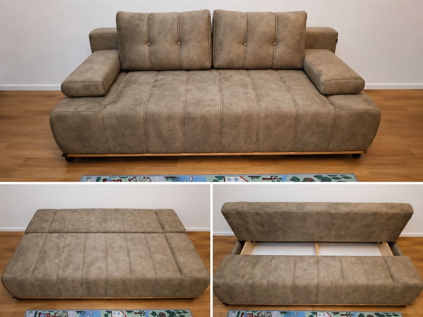 Sofas: Sofa mit Bettfunktion und Bettkasten Novel  – Neuf (Voir description) à Aarburg par Dave998