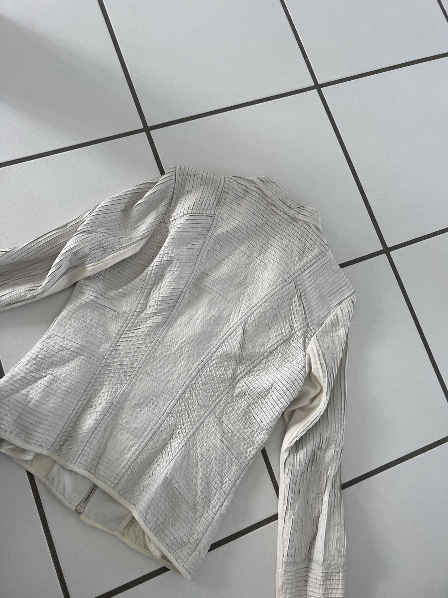 Giacche: Weisse Lederjacke Milestone Gr. 38 beige – Usato da Oberuzwil venduto da DanaB01 6