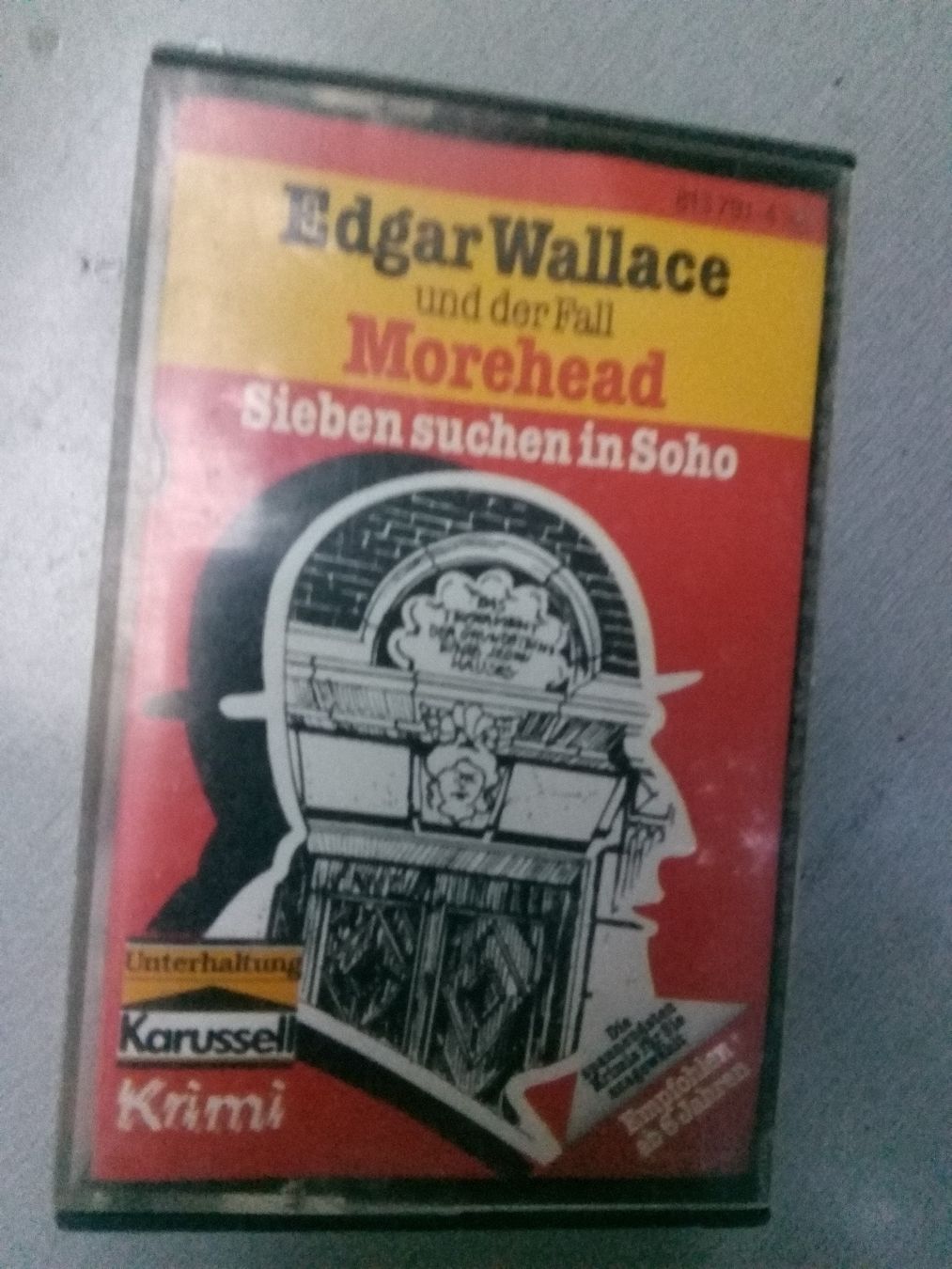 Musicassette: Edgar Wallace & der Fall Morehead - Sieben suchen in Soho – Usato da St.Galllen venduto da elkaphone