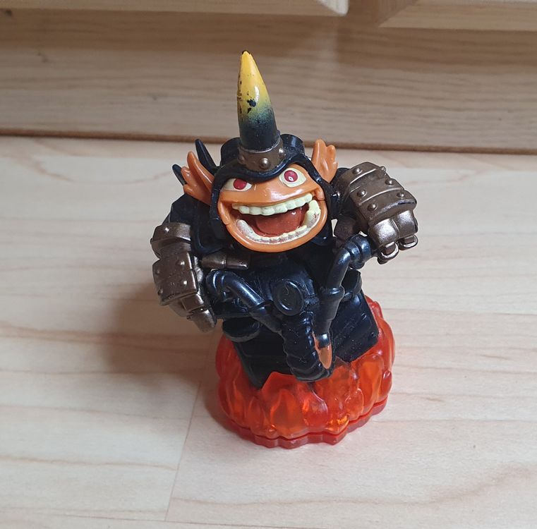 FIGURA DEL EQUIPO Hog Wild Fryno ~ Elemento Fuego Skylanders Trap EUR 7,79 - ES