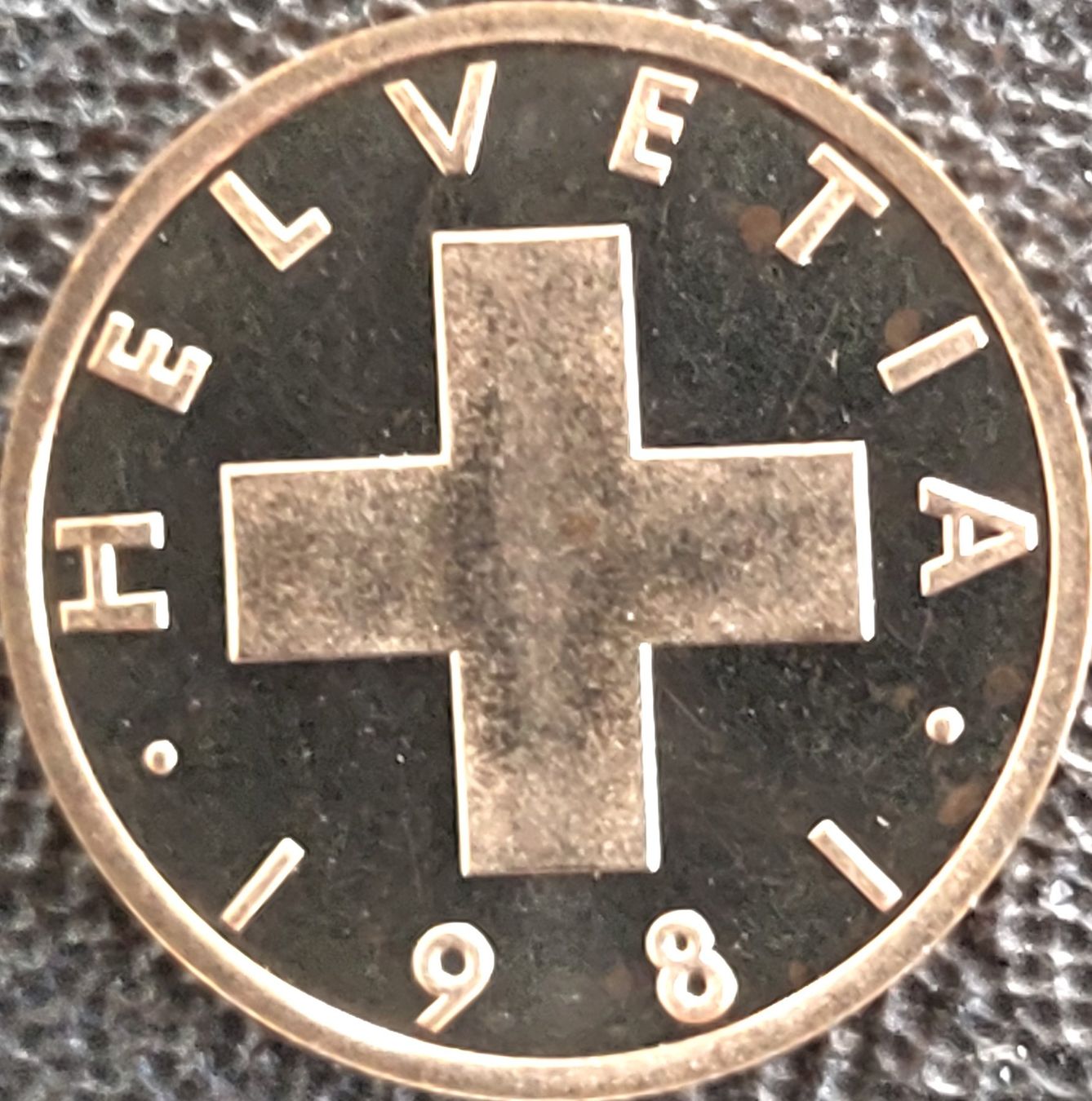 Tutti le monete: 1 Rappen 1981 stgl. / aus Münzsatz – Nuovo (secondo la descrizione) da Arch venduto da coinsandmore