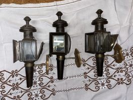 Antike Kutschenlampe, Lampe, Kutsche