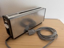 Retro Koenig Toaster, silber-schwarz, gut erhalten, funkt...