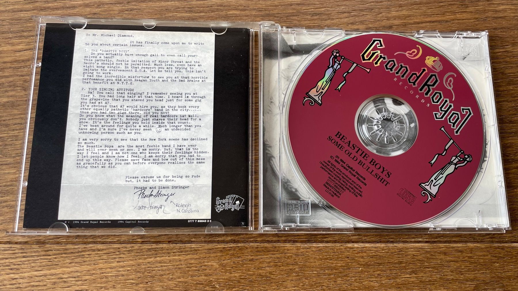 CDs: Beastie Boys - Some old Bullshit - CD – Gebraucht aus Pontresina von il-bain 2