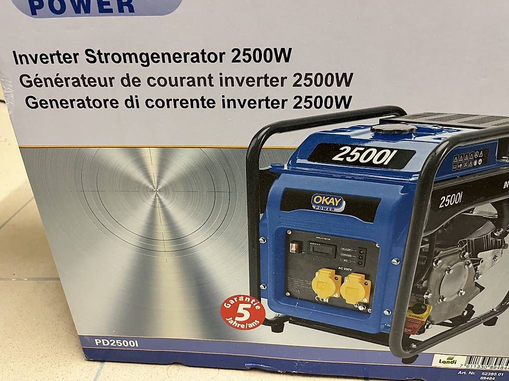 Generatori di corrente: groupe électrogène – Nuovo e nell'imballaggio originale da La Neuveville venduto da RaphExc 1