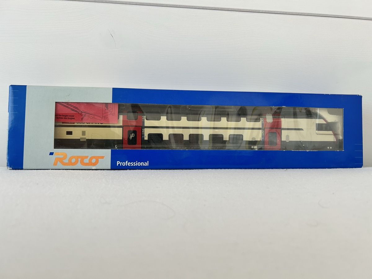 Roco Modellini di ferrovie: H0 Roco sbb ic 2000 dc Steuerwagen 45464 – Usato da Meilen venduto da tuebli