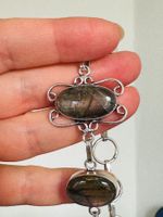 Labradorite Gemstone Bracelet 7-8"