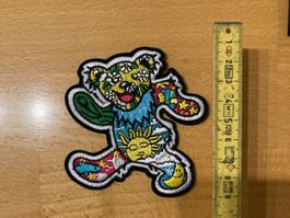 Grateful Dead Patch Sticker Aufnäher Metal Rock Band 3