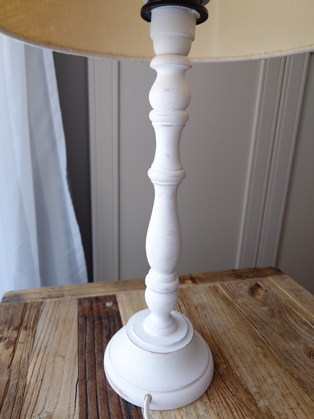 Riviera Maison Lampade: Riviera Maison | Nachttisch Lampe beige – Usato da Muri AG venduto da komich4 4