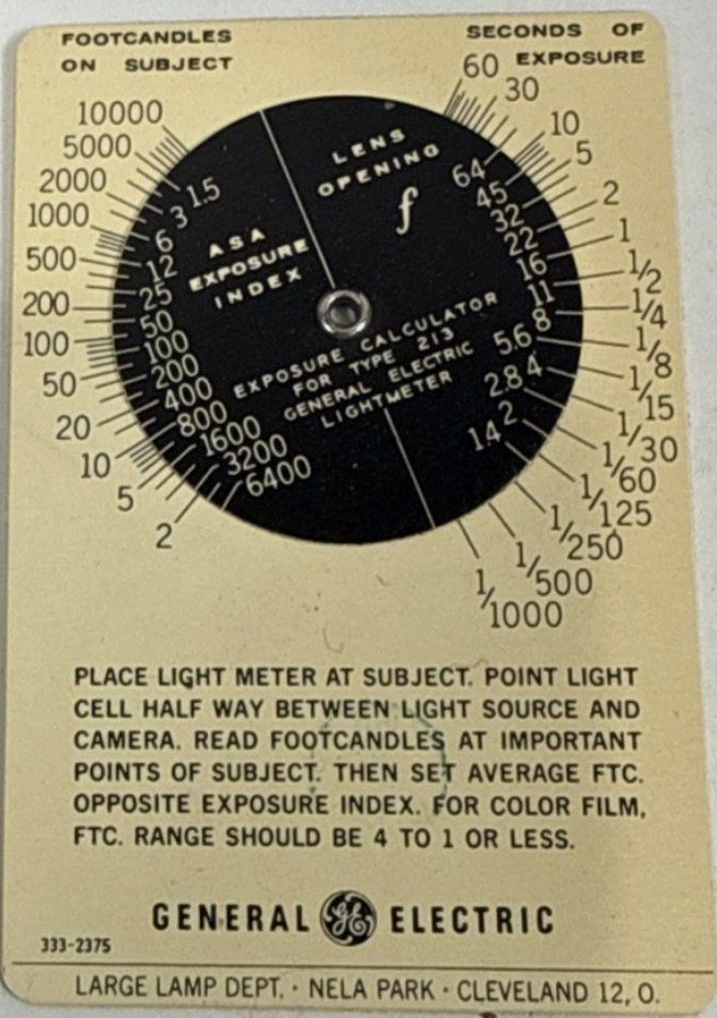 Messen: GE Light-Meter Type 213 – Gebraucht aus Balgach von Zwickau01 6