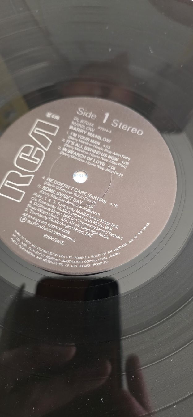 Dischi in vinile: Barry Manilow -  Manilow 1985 Vg,Vg – Usato da Yvonand venduto da RF-VINYL 2
