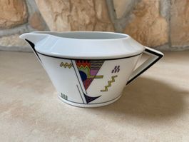Porzellan Sauciere von HW Design Germany Bavaria, Länge 19cm