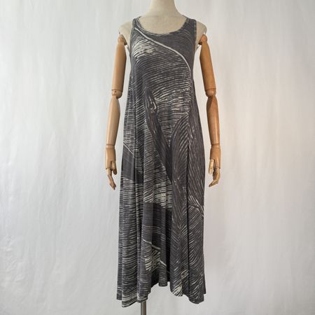 RUNDHOLZ Gray Cotton Dress