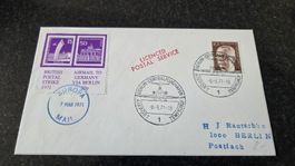 1971 Brithish postal Strike Flugbrief