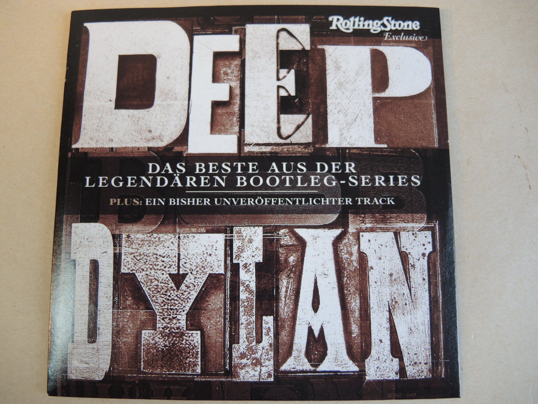 CDs: CD - Deep Dylan Bootleg Serie - Rolling Stone Exclusive – D'occasion à Rorschach par maeck8