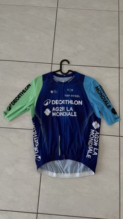 Veloset AG2R La Mondiale Decathlon Trägerhose & Trikot Gr XL