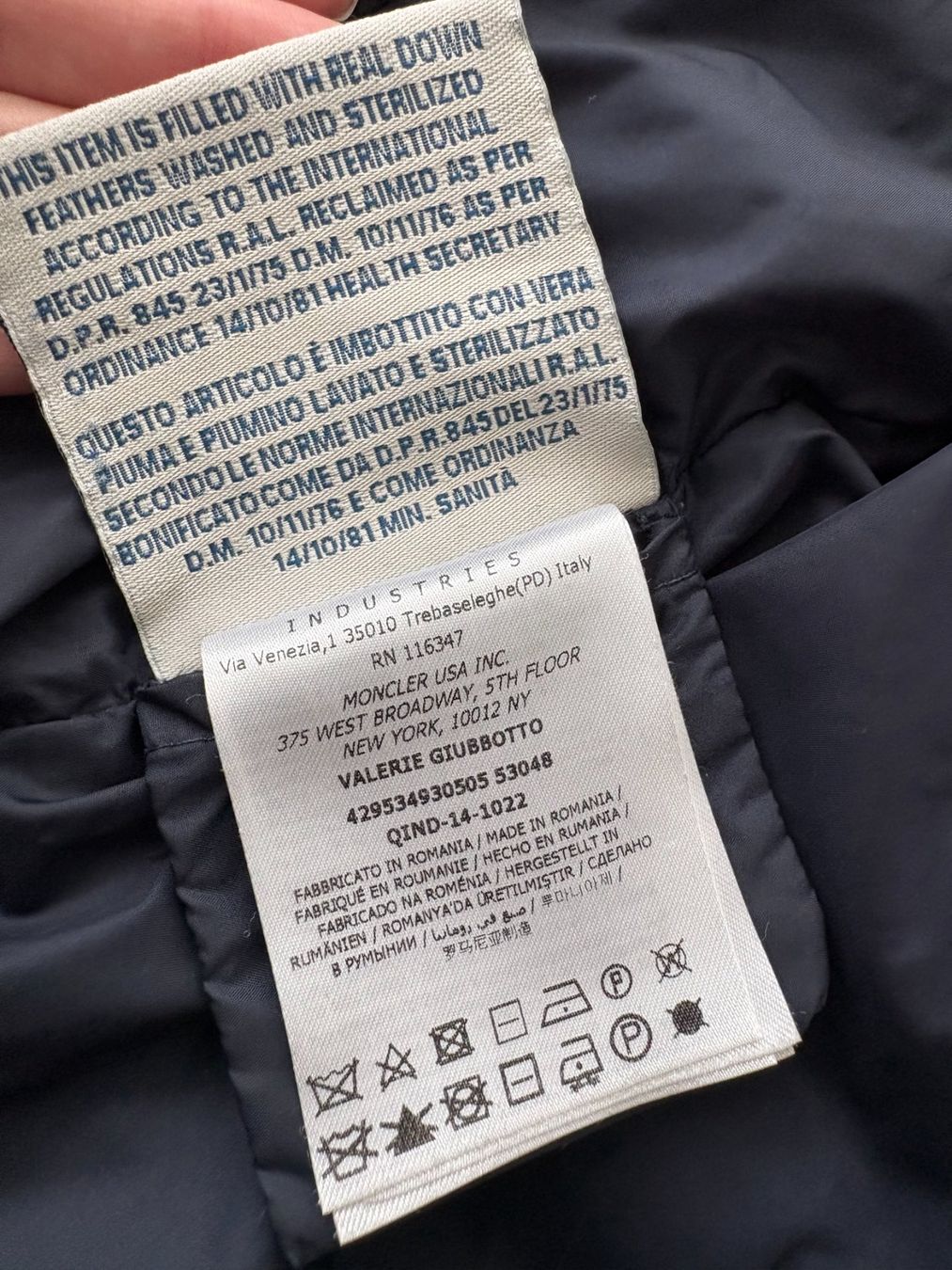 Moncler Cappotti: Original Moncler Mantel – Usato da Zug venduto da tig_dw2k 4