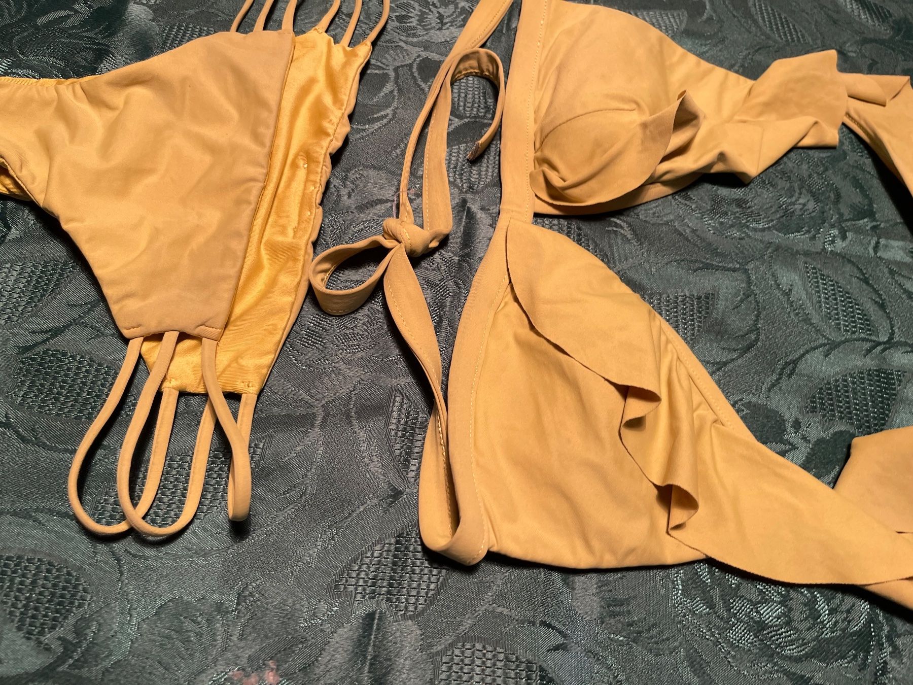 Calzedonia Badekleider & Bikinis: Bikini giallo senape di Calzedonia-S/M-chic e elegante – Neu (gemäss Beschreibung) aus Locarno von Fixed8 2
