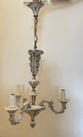 Lampadario in Porcellana con Fiori, Vintage, da Salotto