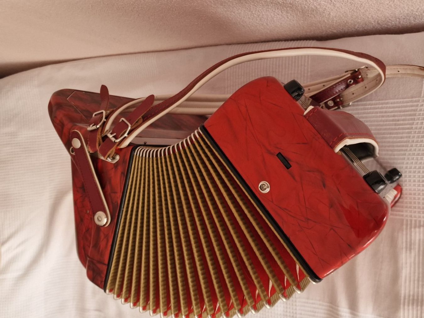 Hohner Musikinstrumente: Hohner Knopf-Akkordeon Rivera III – Gebraucht aus Jonen von bealug 3